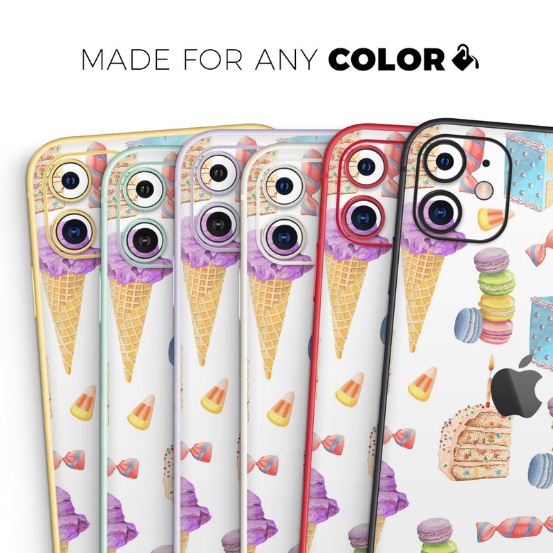 Yummy Galore Bakery Treats v6 - Skin-Kit compatible with the Apple iPhone 12, 12 Pro Max, 12 Mini, 11 Pro or 11 Pro Max (All iPhones Available)