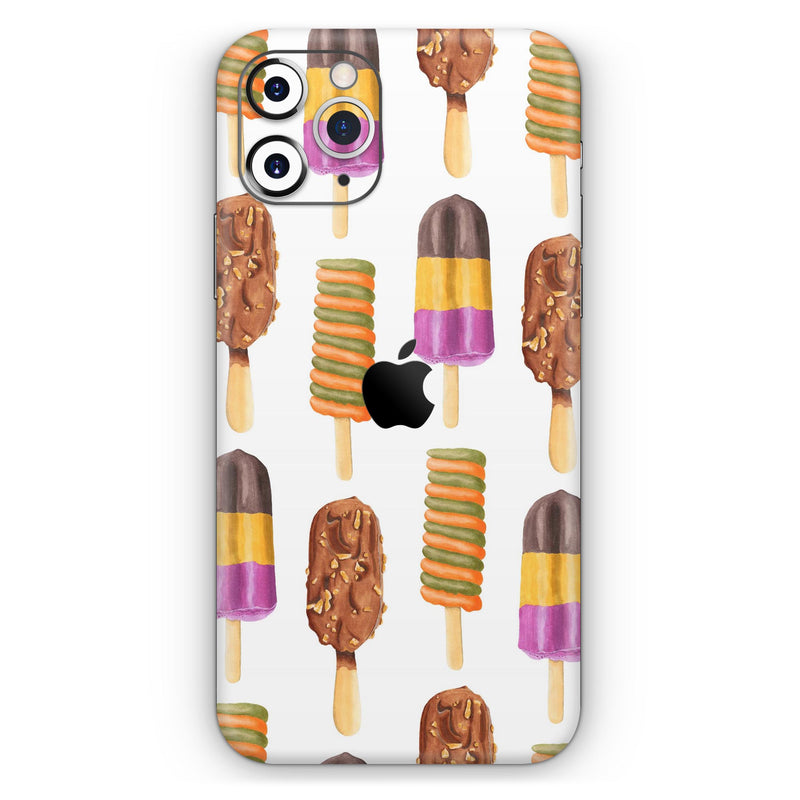 Yummy Galore Ice Cream Treats - Skin-Kit compatible with the Apple iPhone 12, 12 Pro Max, 12 Mini, 11 Pro or 11 Pro Max (All iPhones Available)