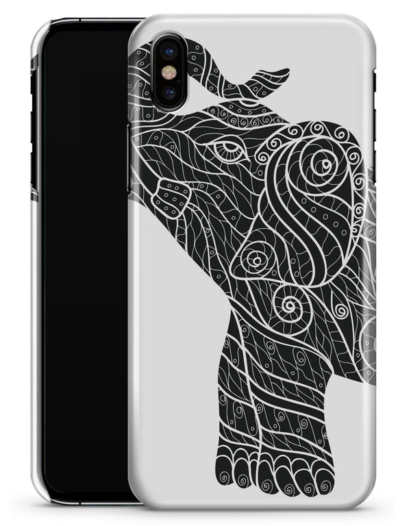 Zendoodle Elephant - iPhone X Clipit Case