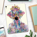 Zendoodle Sacred Elephant - Full Body Skin Decal for the Apple iPad Pro 12.9", 11", 10.5", 9.7", Air or Mini (All Models Available)