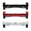 The White Painted Aged Wood Planks Full-Body Skin Set for the Smart Drifting SuperCharged iiRov HoverBoard