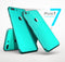 Solid Mint V2 - Skin Kit for the iPhone X, 8/8 Plus, 7/7 Plus, 6/6s Plus, 5/5s/SE, Galaxy Note 8, S8 & More