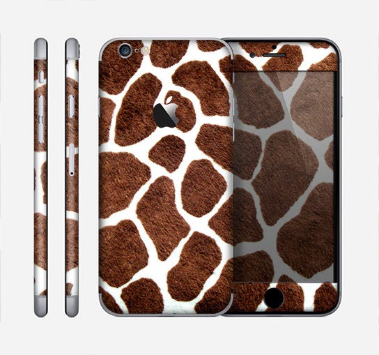 The Real Giraffe Animal Print Skin for the Apple iPhone 6 or 6 Plus
