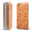 the Fire Watercolored Polka Dots on a String iPhone 6/6s or 6/6s Plus 2-Piece Hybrid INK-Fuzed Case