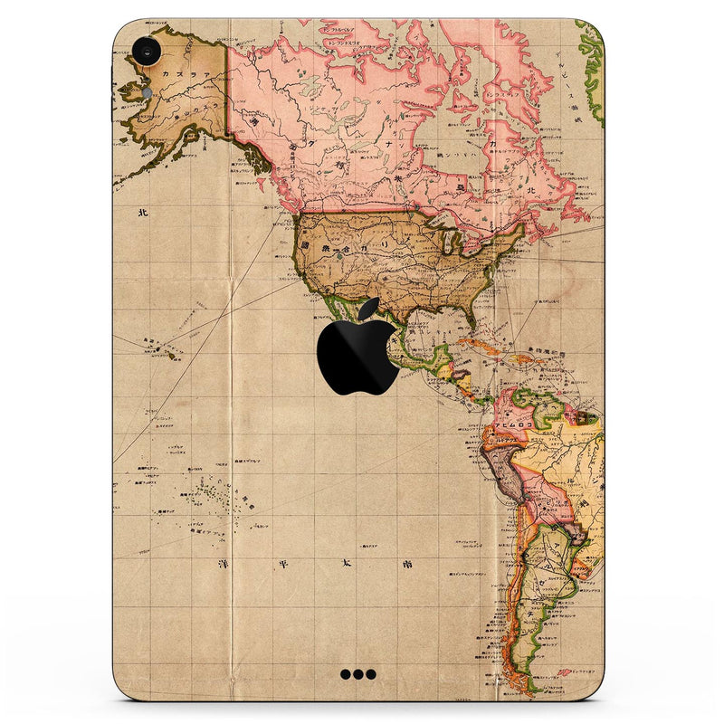 western world over - Full Body Skin Decal for the Apple iPad Pro 12.9", 11", 10.5", 9.7", Air or Mini (All Models Available)
